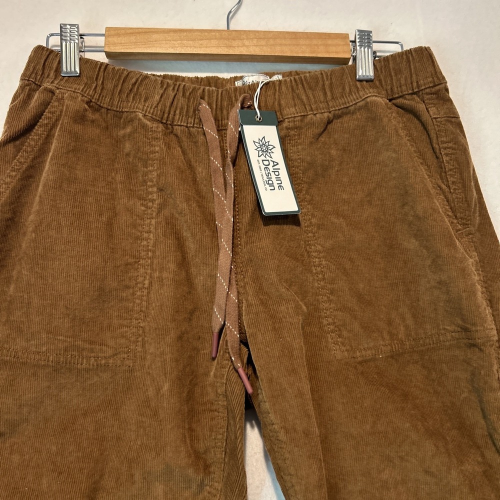 Alpine Design Hiking Pants Women's Corduroy Size Small Brown NWT Roasted Coffee - Picture 3 of 12